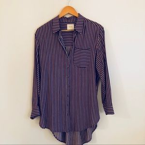 Multi stripe blouse